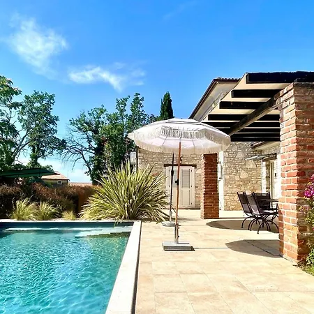 Melissa - Istrisches Steinhaus Mit Pool In Guter Lage 别墅 Sveti Lovreč Pazenatički